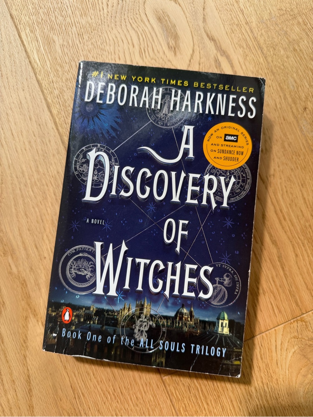 A Discovery of Witches' Paperback Cover by Deborah Harkness - Book 1